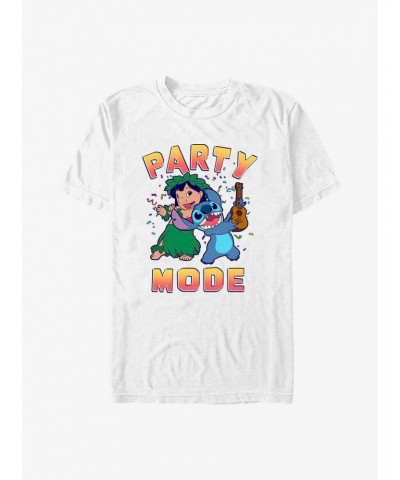 Disney Lilo & Stitch Party Mode T-Shirt $8.22 T-Shirts