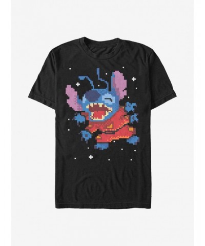 Disney Lilo & Stitch Pixel T-Shirt $8.60 T-Shirts