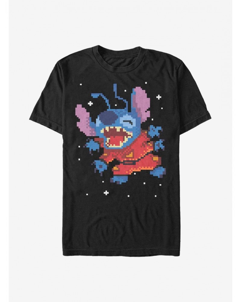 Disney Lilo & Stitch Pixel T-Shirt $8.60 T-Shirts