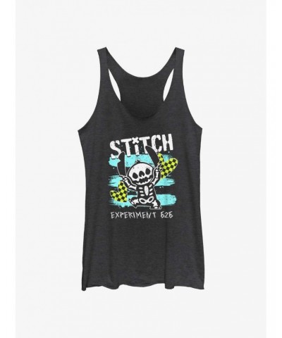 Disney Lilo & Stitch Emo Skelestitch Girls Tank $7.04 Tanks