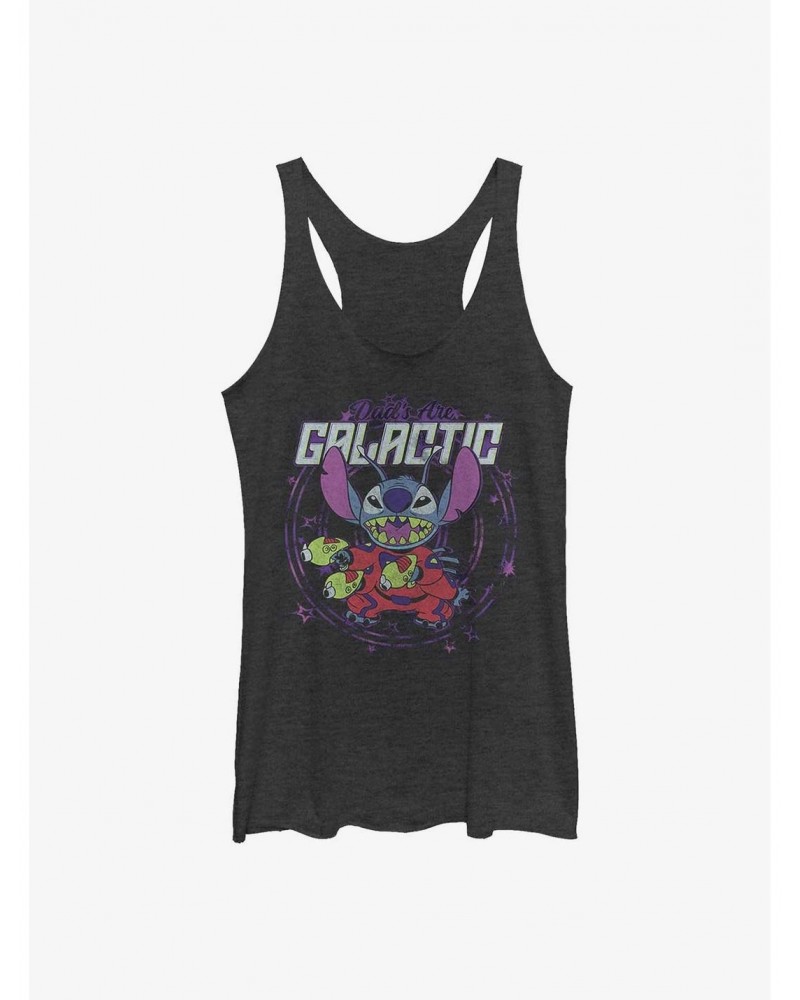 Disney Lilo & Stitch Dad's Are Galactic Girls Tank $8.70 Tanks