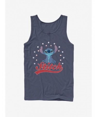 Disney Lilo & Stitch Stitch Americana Tank $9.16 Tanks