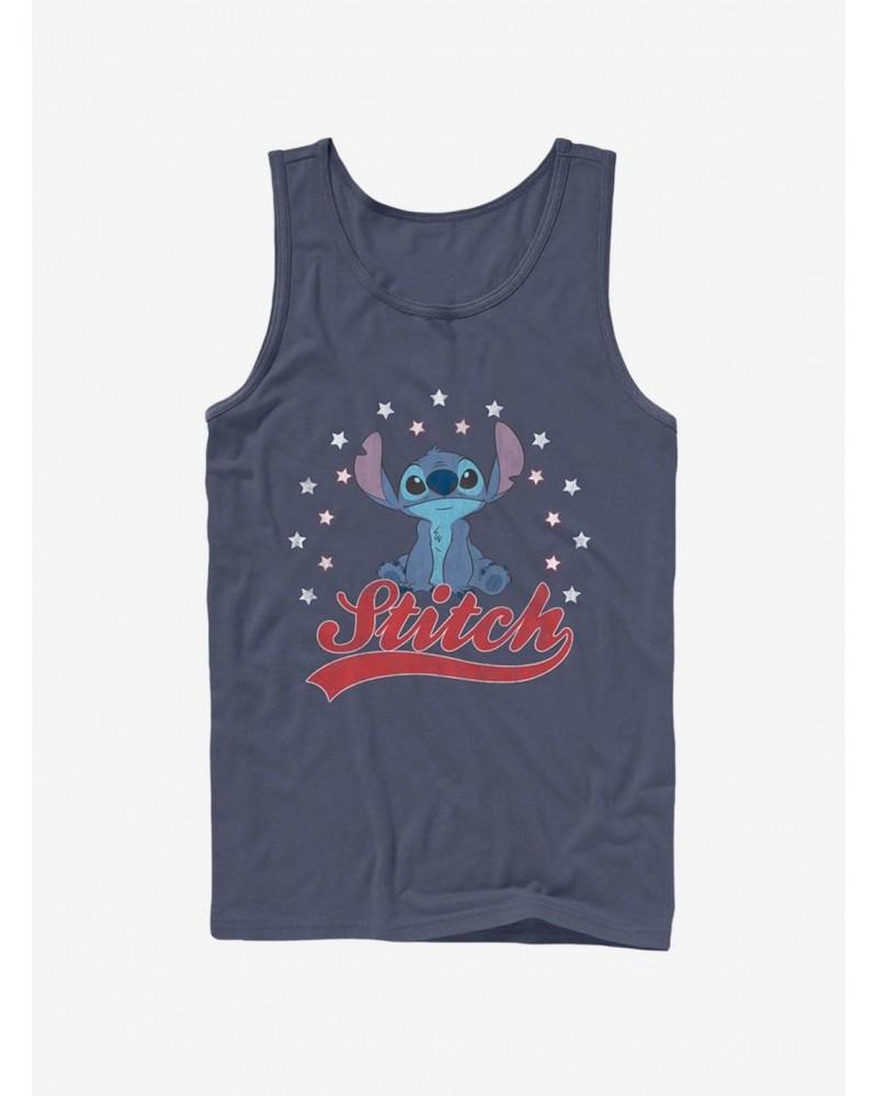 Disney Lilo & Stitch Stitch Americana Tank $9.16 Tanks