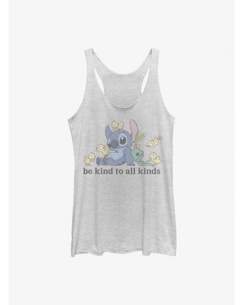 Disney Lilo & Stitch Be Kind To All Kinds Girls Tank $7.67 Tanks