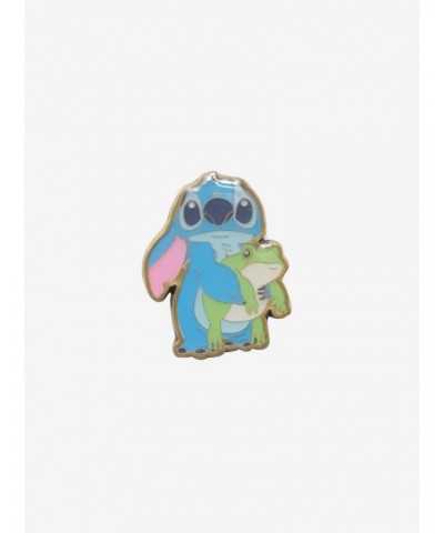 Loungefly Disney Lilo & Stitch Frog Enamel Pin $3.28 Pins