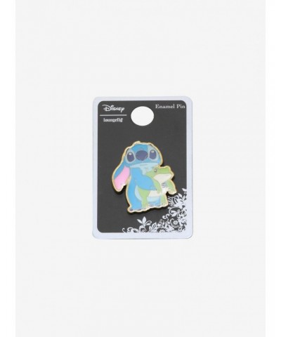 Loungefly Disney Lilo & Stitch Frog Enamel Pin $3.28 Pins