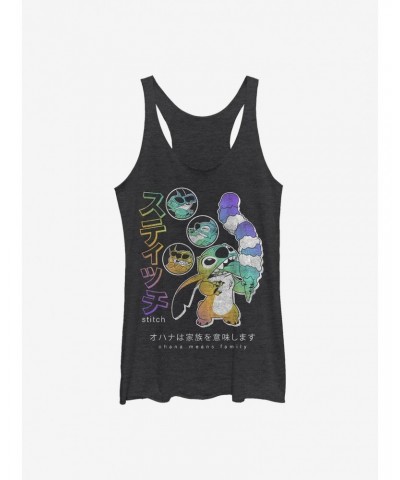 Disney Lilo & Stitch Japanese Stitch Girls Tank $9.12 Tanks