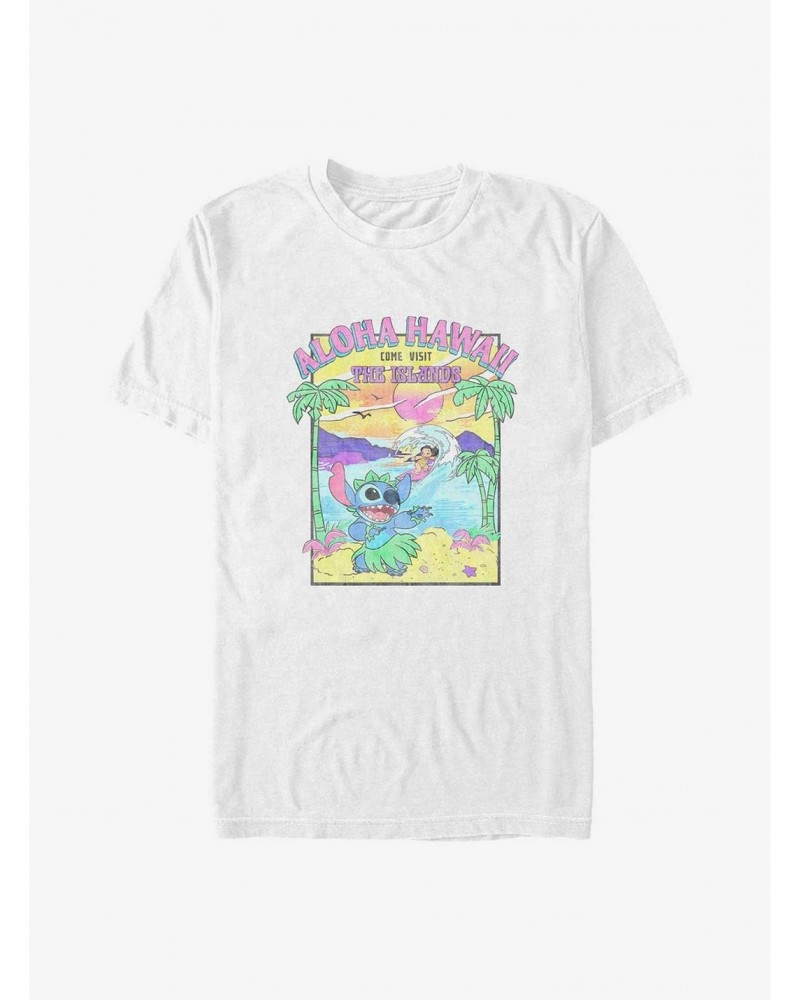 Disney Lilo & Stitch Visit The Islands Big & Tall T-Shirt $8.61 T-Shirts