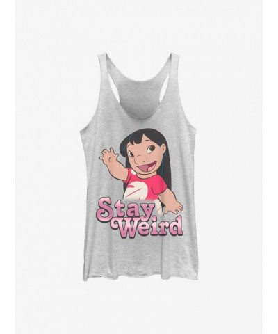 Disney Lilo & Stitch Stay Weird Lilo Girls Tank $8.08 Tanks