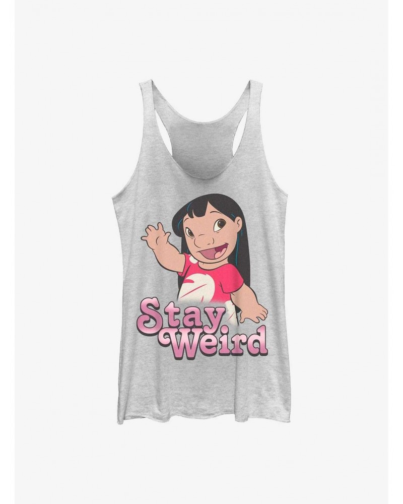 Disney Lilo & Stitch Stay Weird Lilo Girls Tank $8.08 Tanks