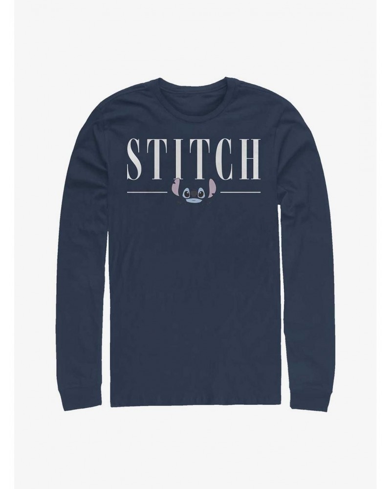 Disney Lilo & Stitch Title Long-Sleeve T-Shirt $10.26 T-Shirts