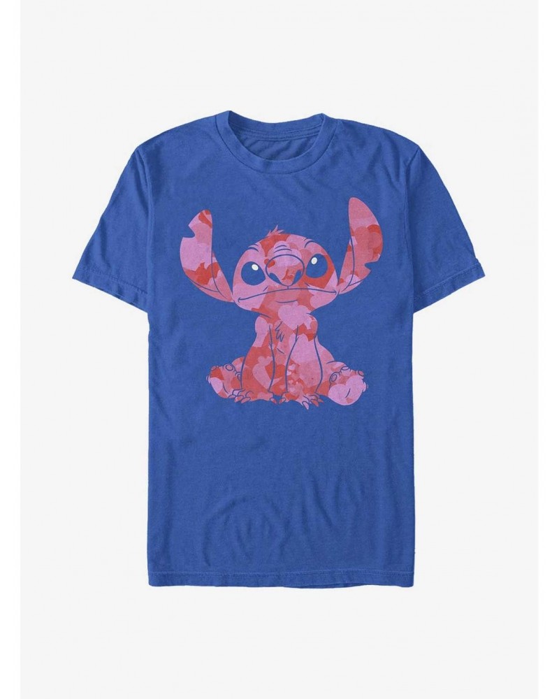 Disney Lilo & Stitch Heart Fill T-Shirt $9.37 T-Shirts