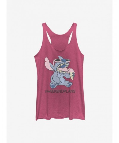 Disney Lilo & Stitch Weekend Plans Girls Tank $8.08 Tanks