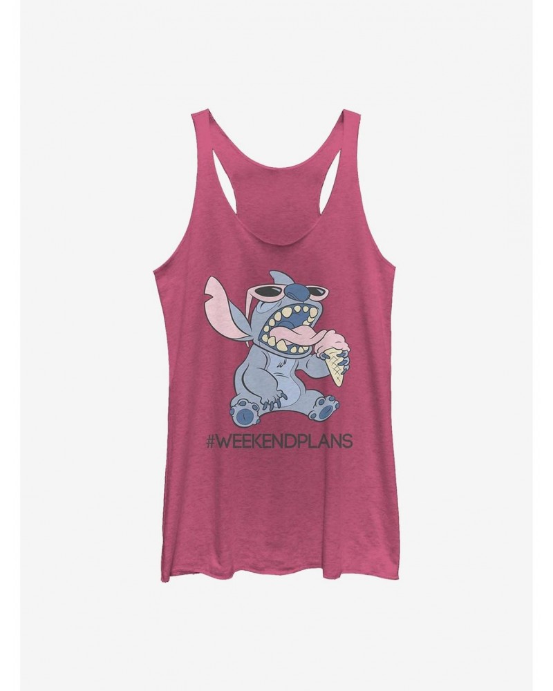 Disney Lilo & Stitch Weekend Plans Girls Tank $8.08 Tanks