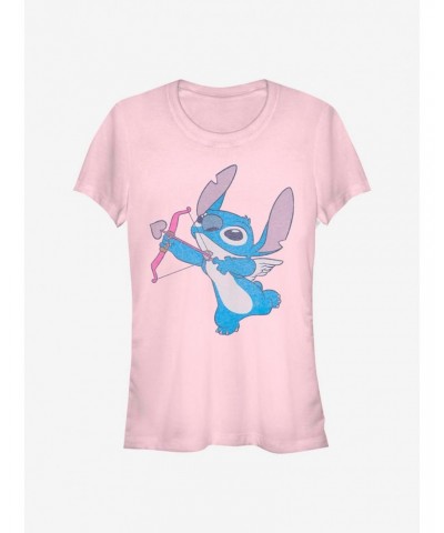 Disney Lilo & Stitch Love Shot Girls T-Shirt $9.16 T-Shirts