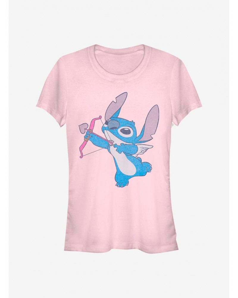 Disney Lilo & Stitch Love Shot Girls T-Shirt $9.16 T-Shirts