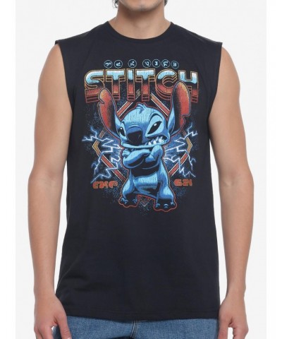 Disney Lilo & Stitch Metal Muscle Tank Top $7.33 Tops