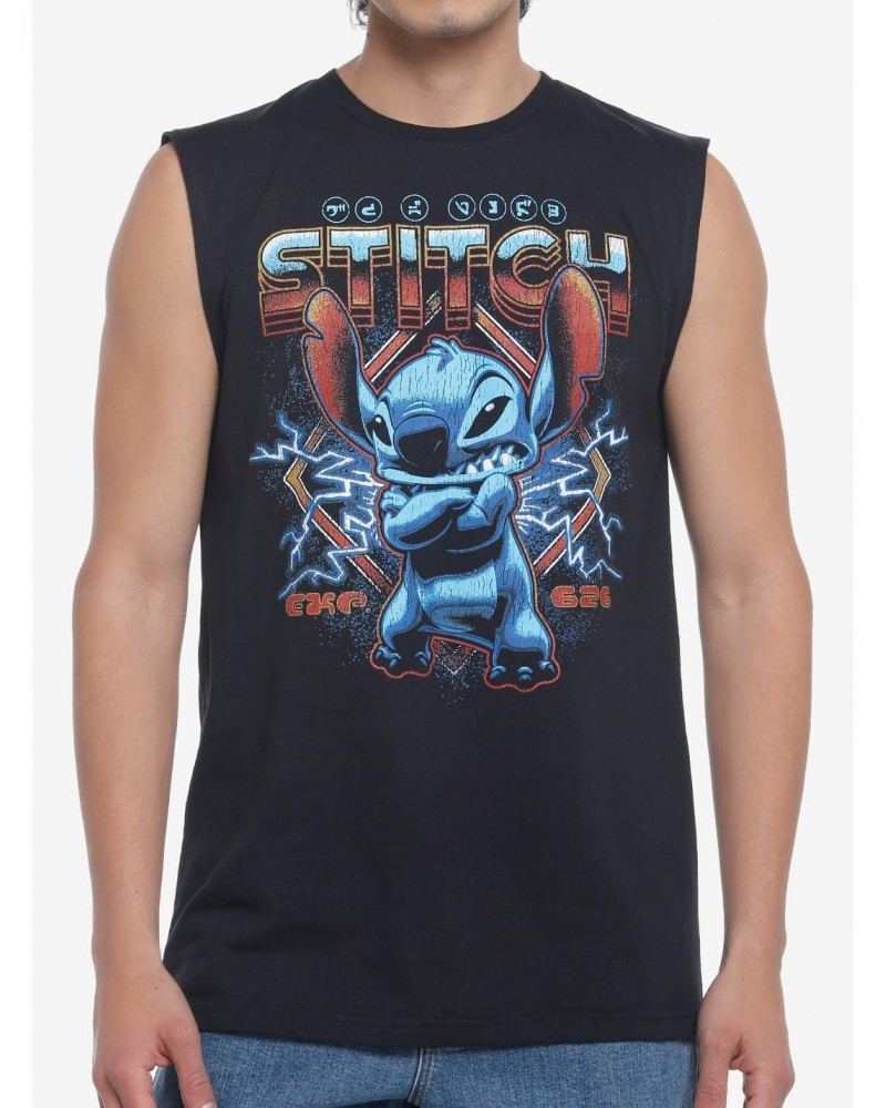 Disney Lilo & Stitch Metal Muscle Tank Top $7.33 Tops