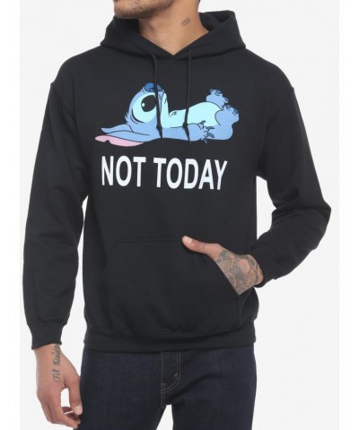 Disney Stitch Not Today Hoodie $16.52 Hoodies