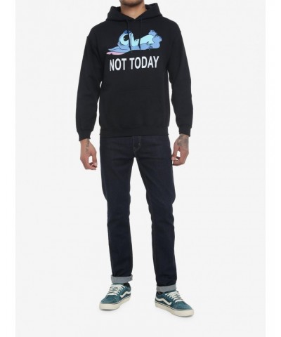 Disney Stitch Not Today Hoodie $16.52 Hoodies