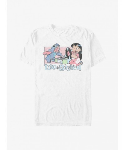 Disney Lilo & Stitch Duo Records Extra Soft T-Shirt $11.96 T-Shirts