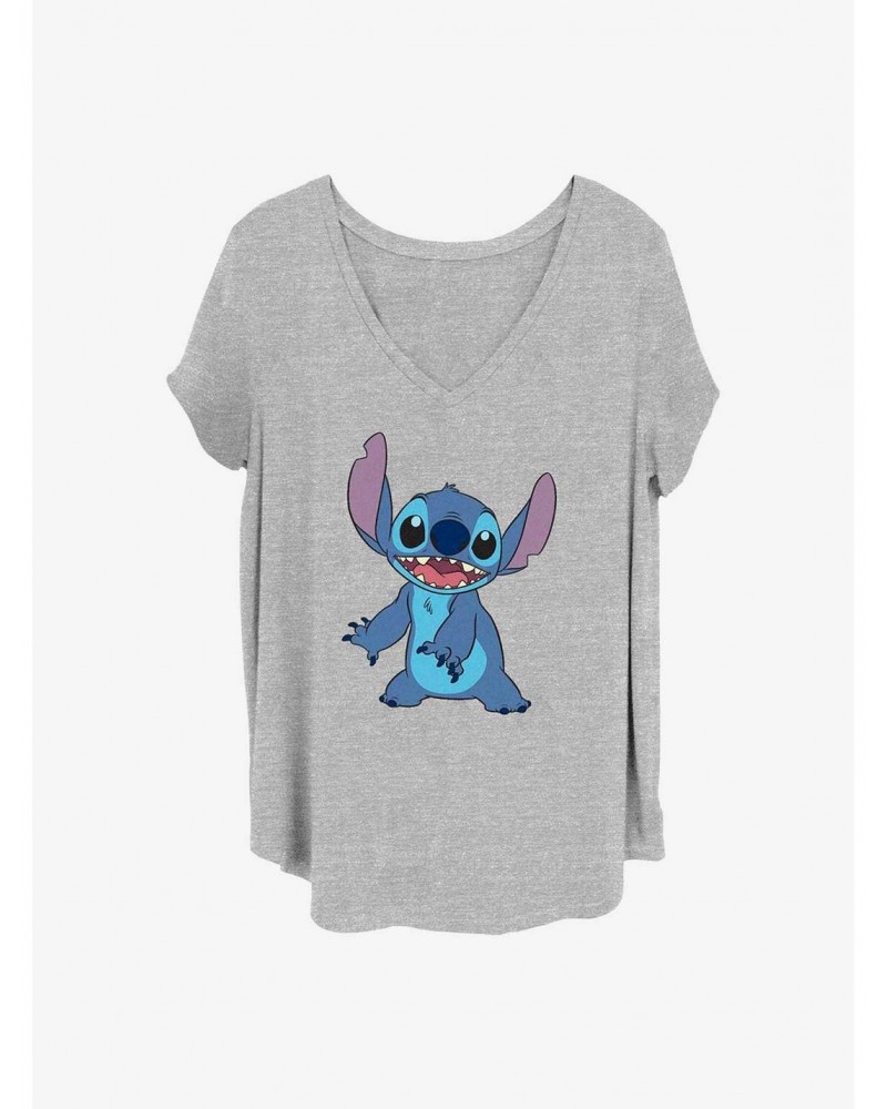 Disney Lilo & Stitch Simply Stitch Girls T-Shirt Plus Size $9.02 T-Shirts