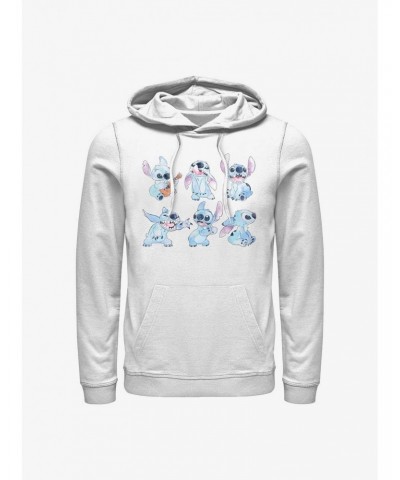 Disney Lilo & Stitch Faces Of Stitch Hoodie $12.21 Hoodies