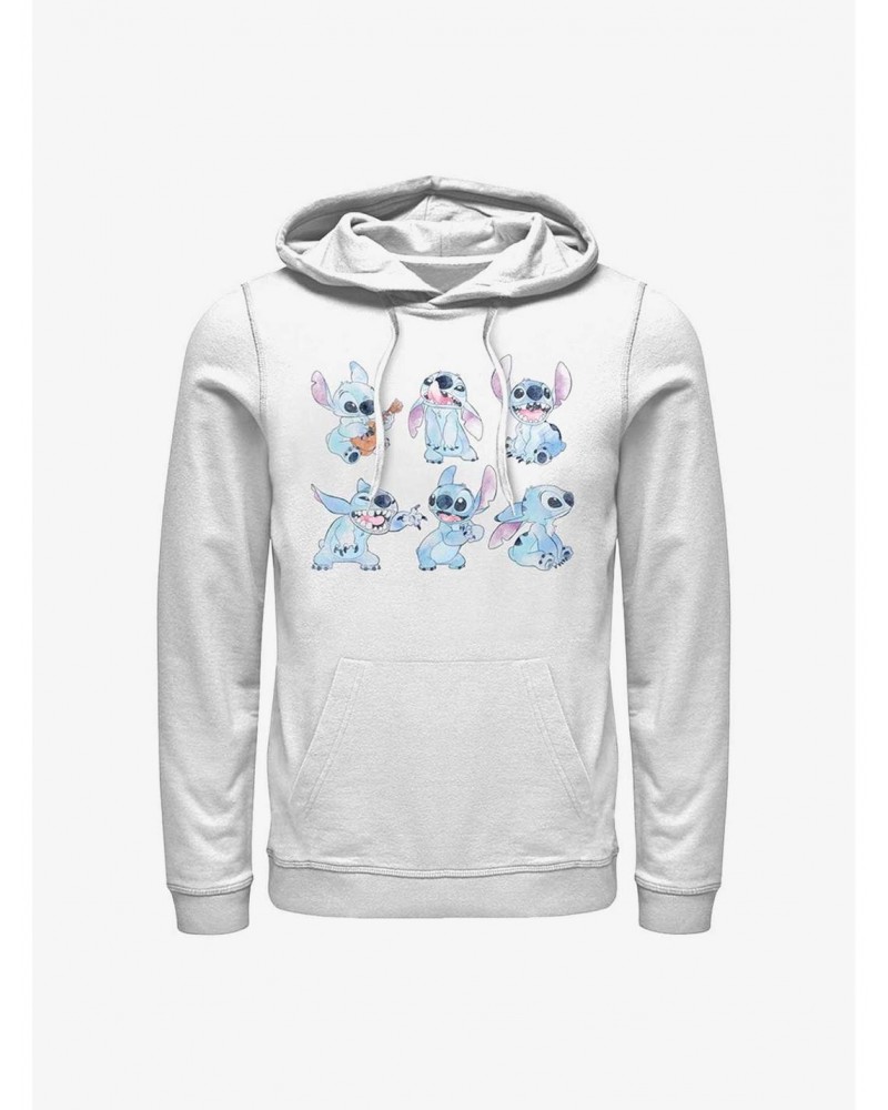 Disney Lilo & Stitch Faces Of Stitch Hoodie $12.21 Hoodies