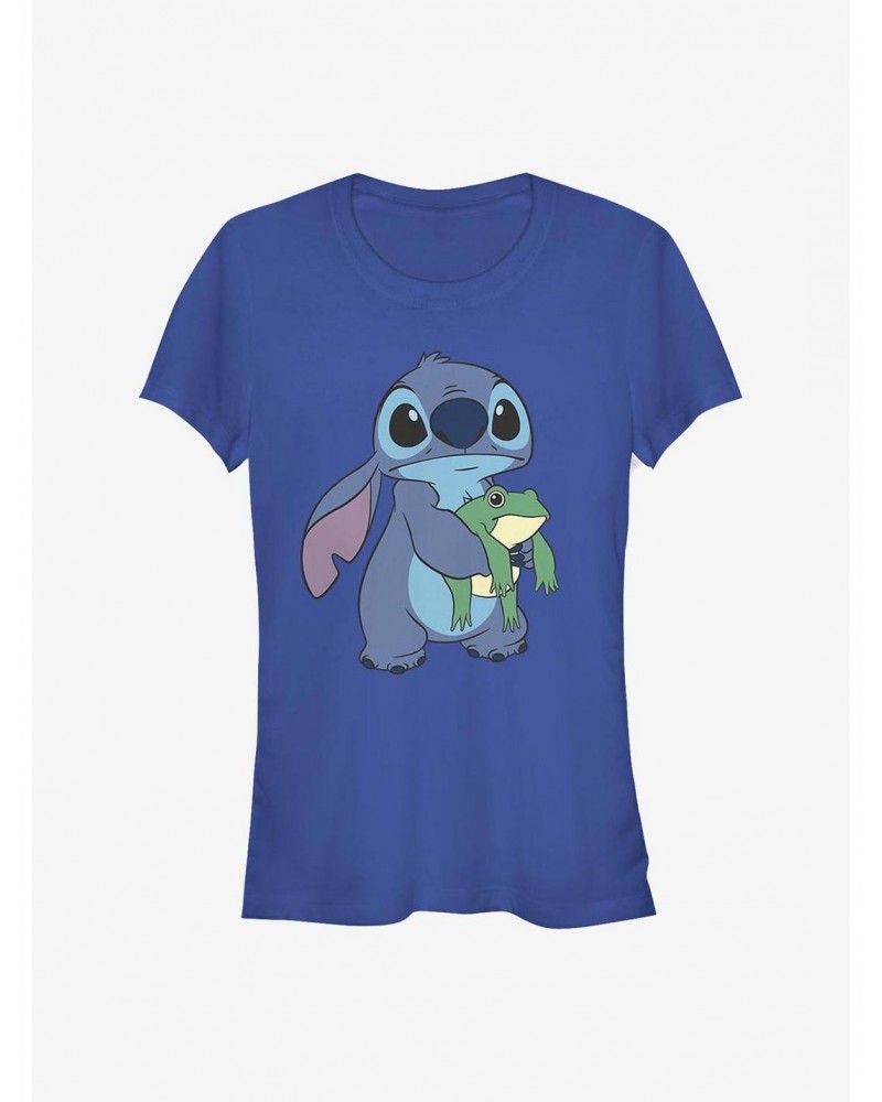 Disney Lilo & Stitch Froggie Girls T-Shirt $8.17 T-Shirts