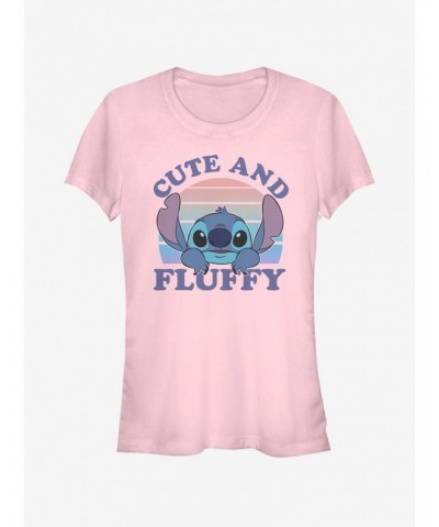 Disney Lilo & Stitch Cute And Fluffy Girls T-Shirt $8.17 T-Shirts