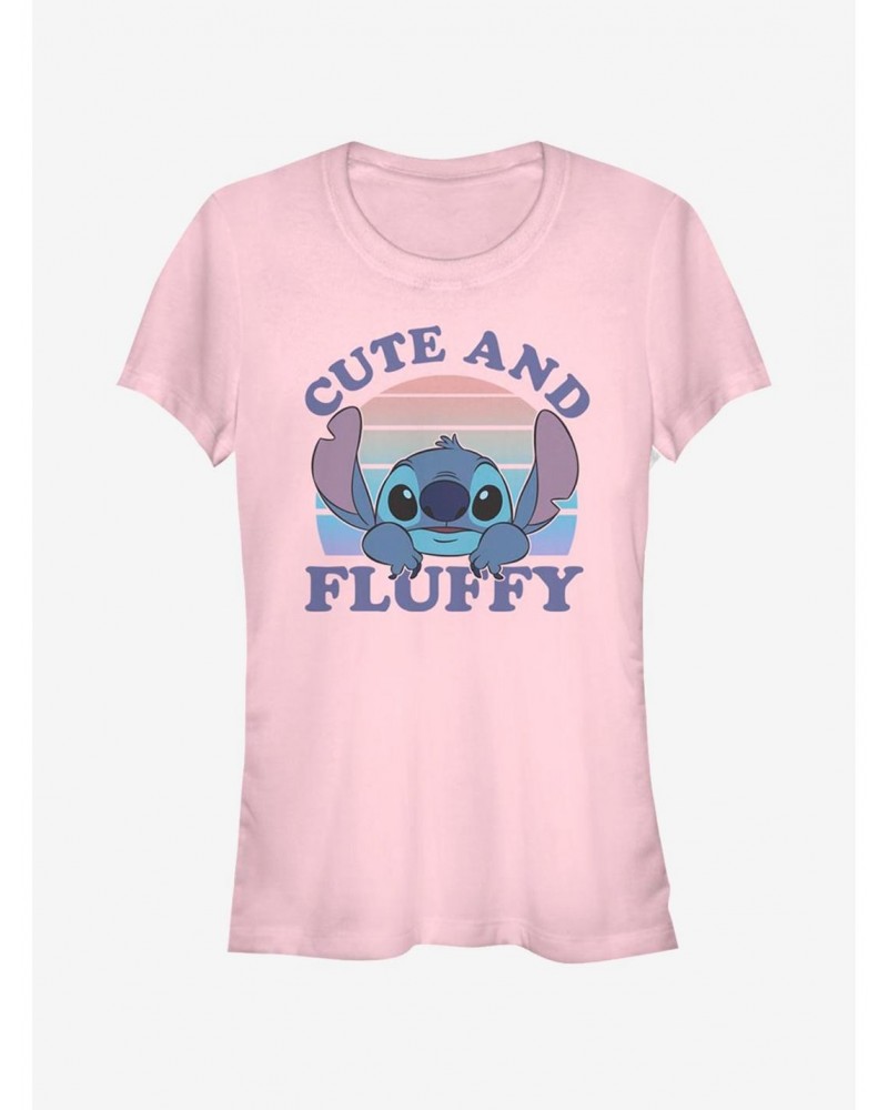 Disney Lilo & Stitch Cute And Fluffy Girls T-Shirt $8.17 T-Shirts