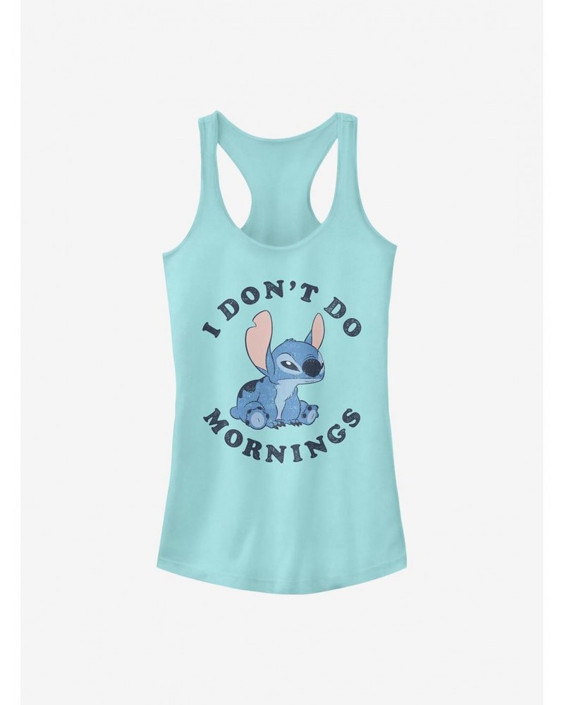 Disney Lilo & Stitch Don't Do Mornings Girls Tank $8.76 Tanks