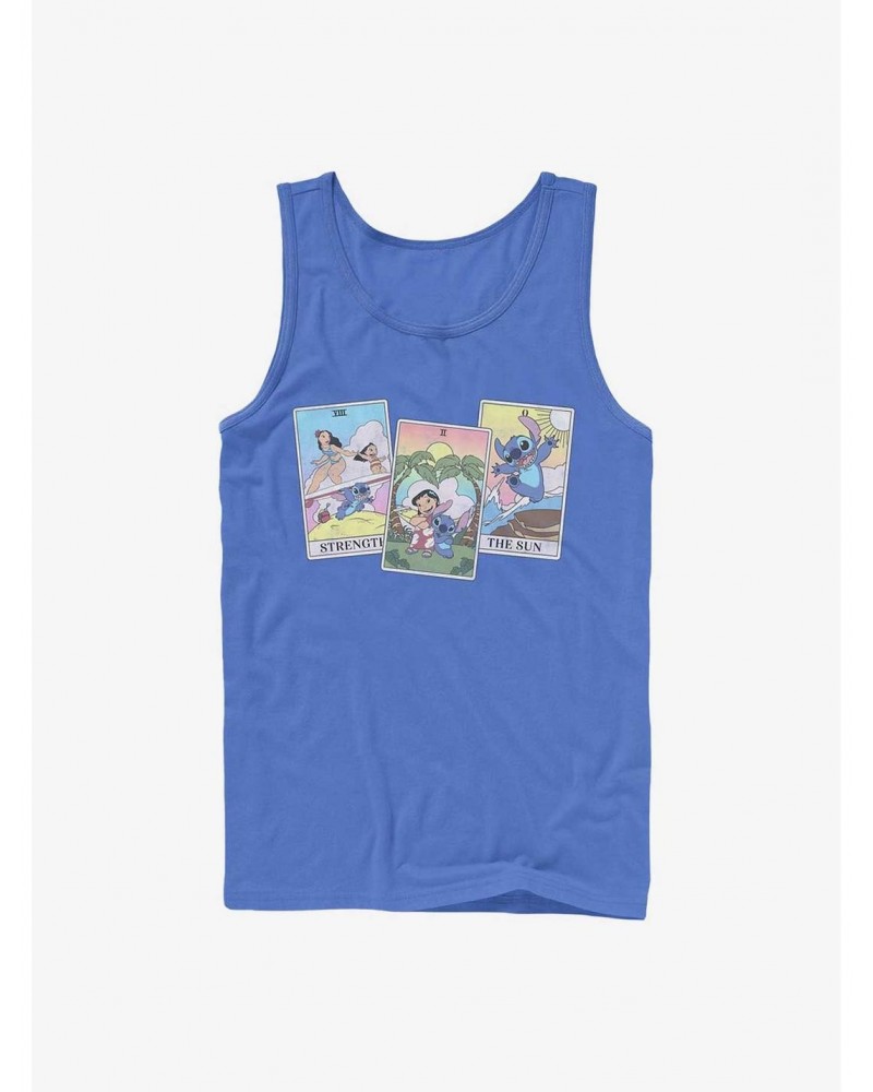 Disney Lilo & Stitch Tarot Cards Tank $5.98 Tanks