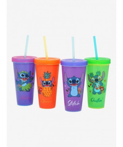 Disney Lilo & Stitch Color-Changing Acrylic Travel Cup Set $5.41 Cup Set