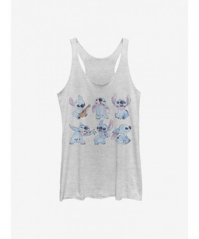 Disney Lilo & Stich Watercolor Girls Tank $6.84 Tanks