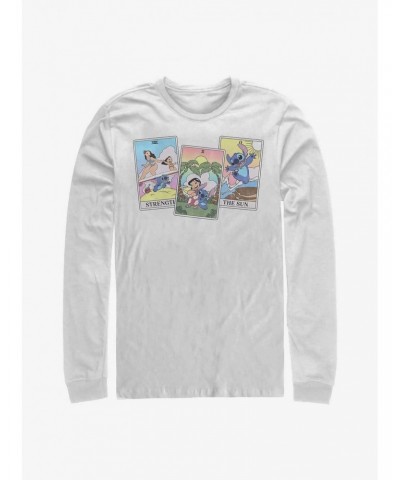 Disney Lilo & Stitch Tarot Cards Long-Sleeve T-Shirt $12.90 T-Shirts