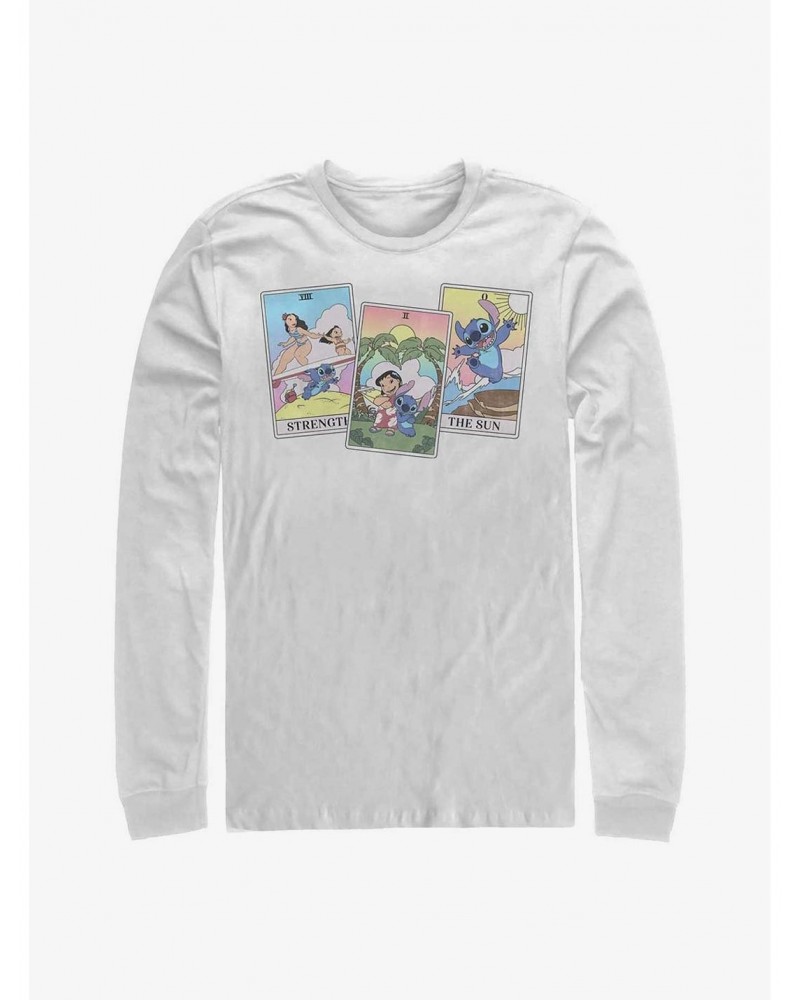 Disney Lilo & Stitch Tarot Cards Long-Sleeve T-Shirt $12.90 T-Shirts