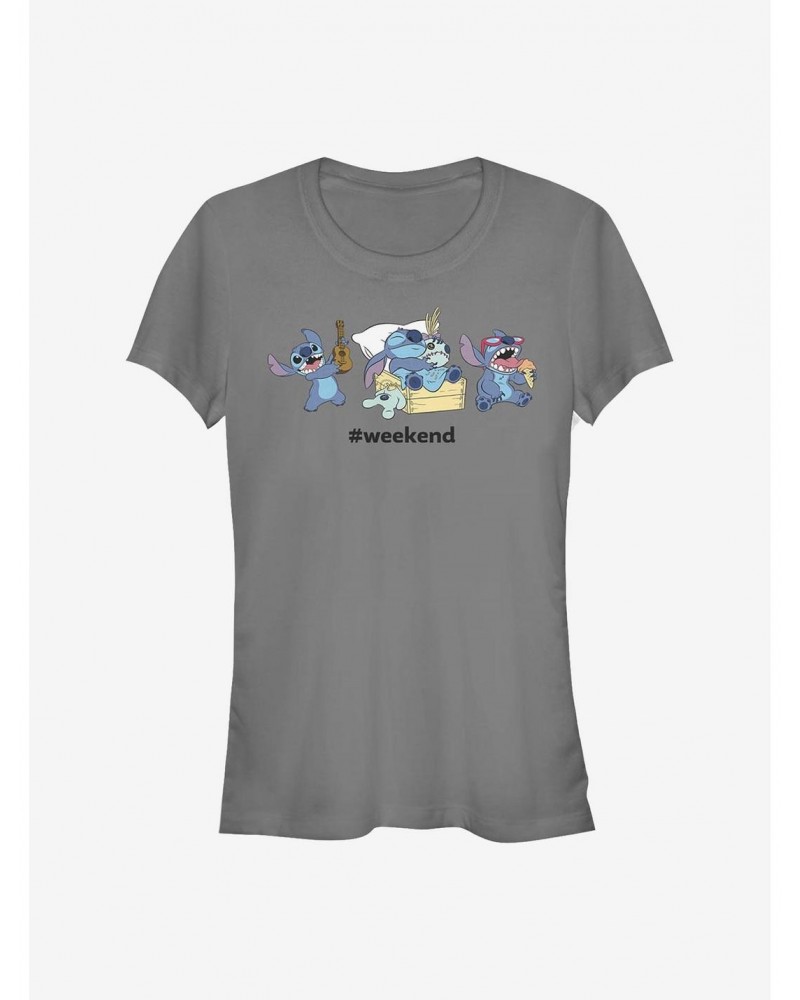 Disney Lilo & Stitch Weekend Girls T-Shirt $6.18 T-Shirts