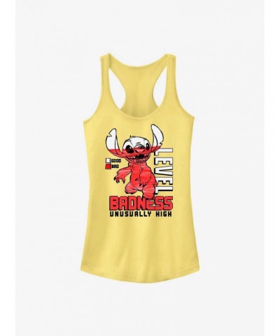 Disney Lilo & Stitch Badness Level Girls Tank $9.16 Tanks