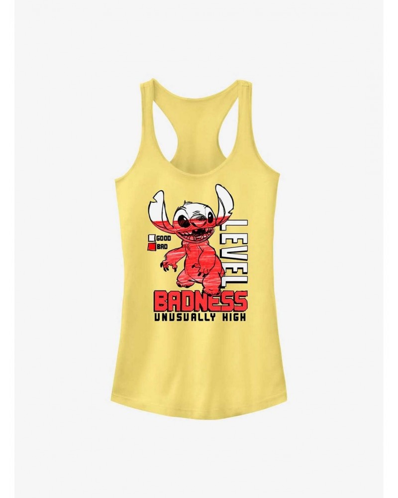 Disney Lilo & Stitch Badness Level Girls Tank $9.16 Tanks