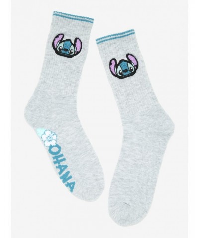 Disney Lilo & Stitch Patch Crew Socks $2.99 Socks