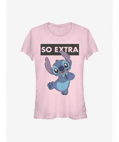 Disney Lilo & Stitch So Extra Girls T-Shirt $9.56 T-Shirts