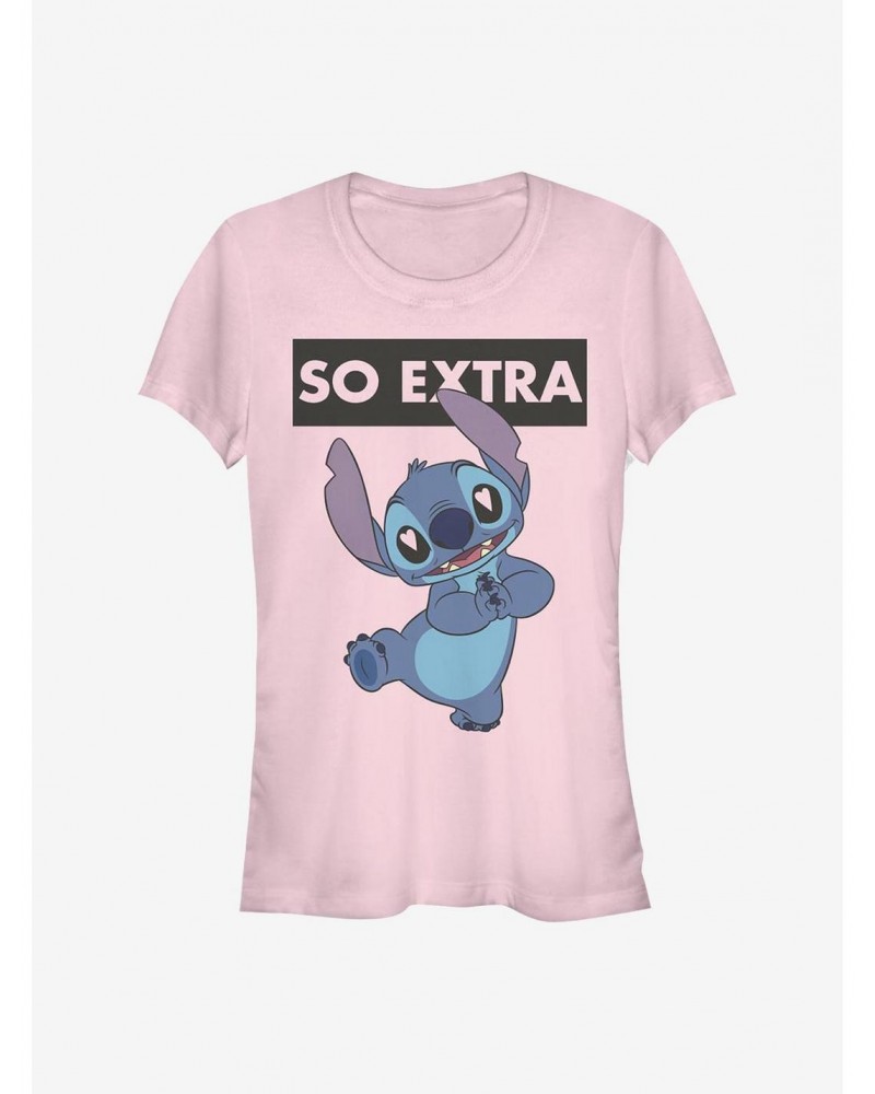 Disney Lilo & Stitch So Extra Girls T-Shirt $9.56 T-Shirts