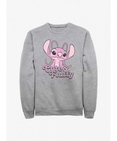 Disney Lilo & Stitch Fluffy Angel Sweatshirt $9.45 Sweatshirts