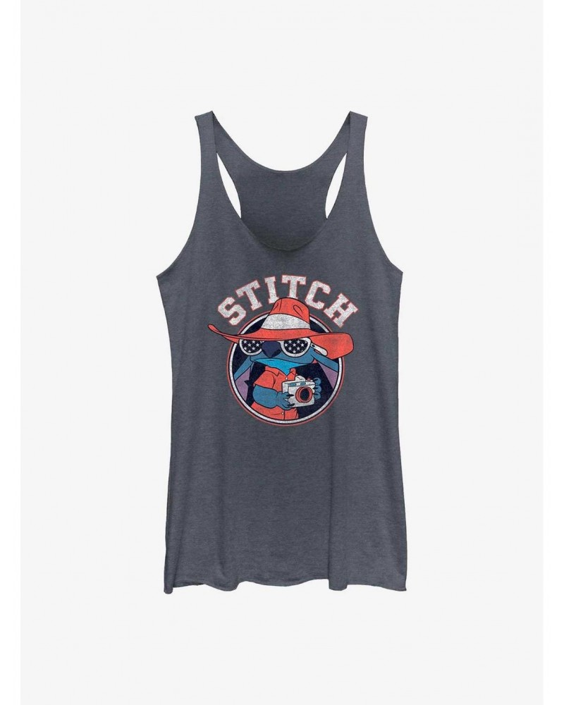 Disney Lilo & Stitch Tourist Stitch Girls Tank $10.15 Tanks