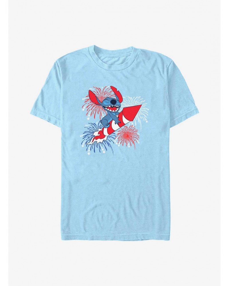 Disney Lilo & Stitch Fireworks T-Shirt $8.99 T-Shirts