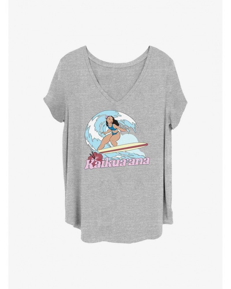 Disney Lilo & Stitch Kaikua'ana Sister Nani Girls T-Shirt Plus Size $8.09 T-Shirts