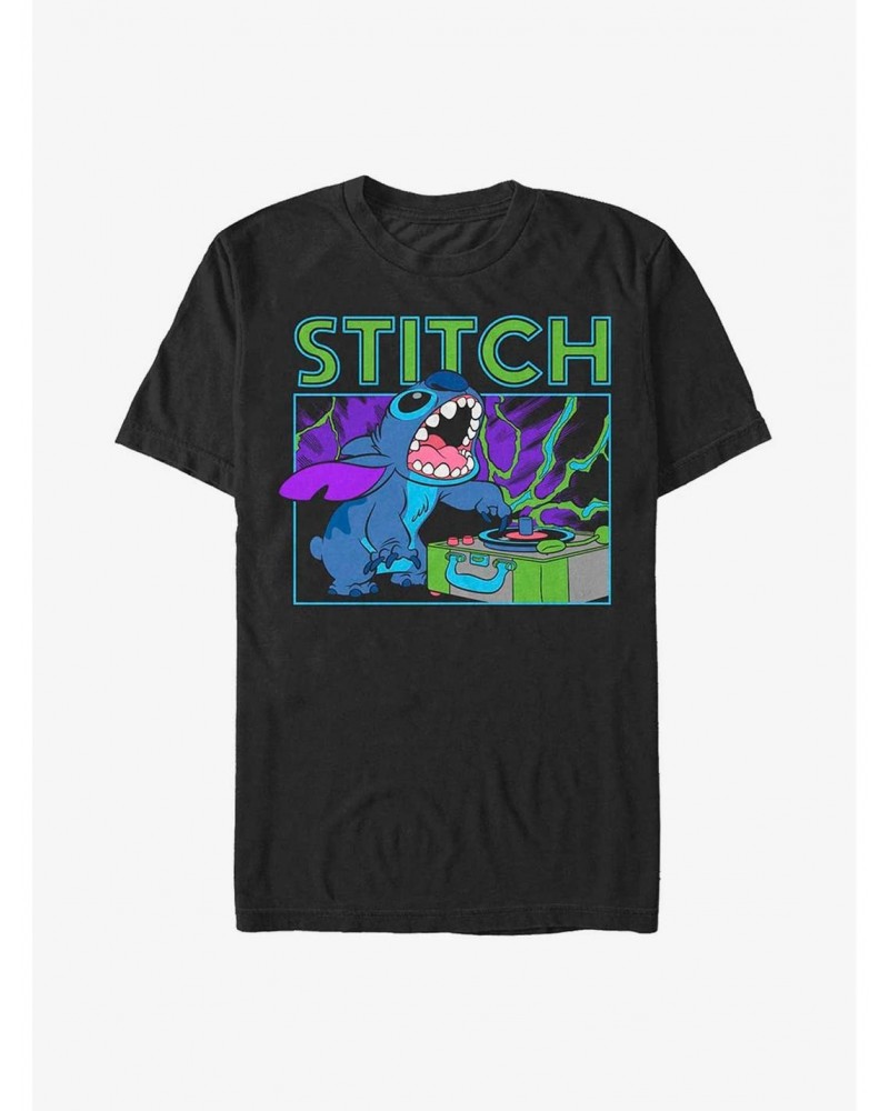 Dsny Lilo Stch Dj Stitch T-Shirt $7.07 T-Shirts