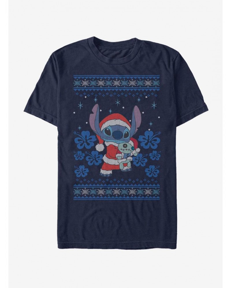 Disney Lilo & Stitch Holiday Stitch T-Shirt $9.18 T-Shirts