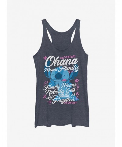 Disney Lilo & Stitch Ohana Family Girls Tank $6.63 Tanks